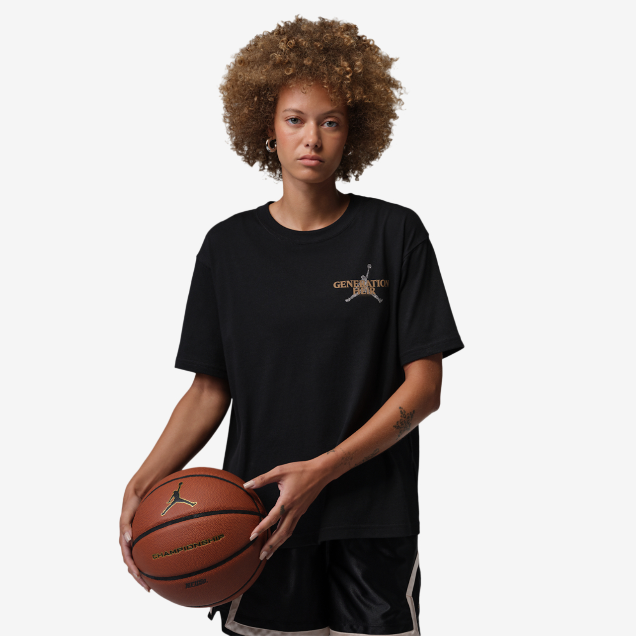 Jordan Sport Drifit SS Gfx Tee Image 1 of 4. Tap to open photo gallery.