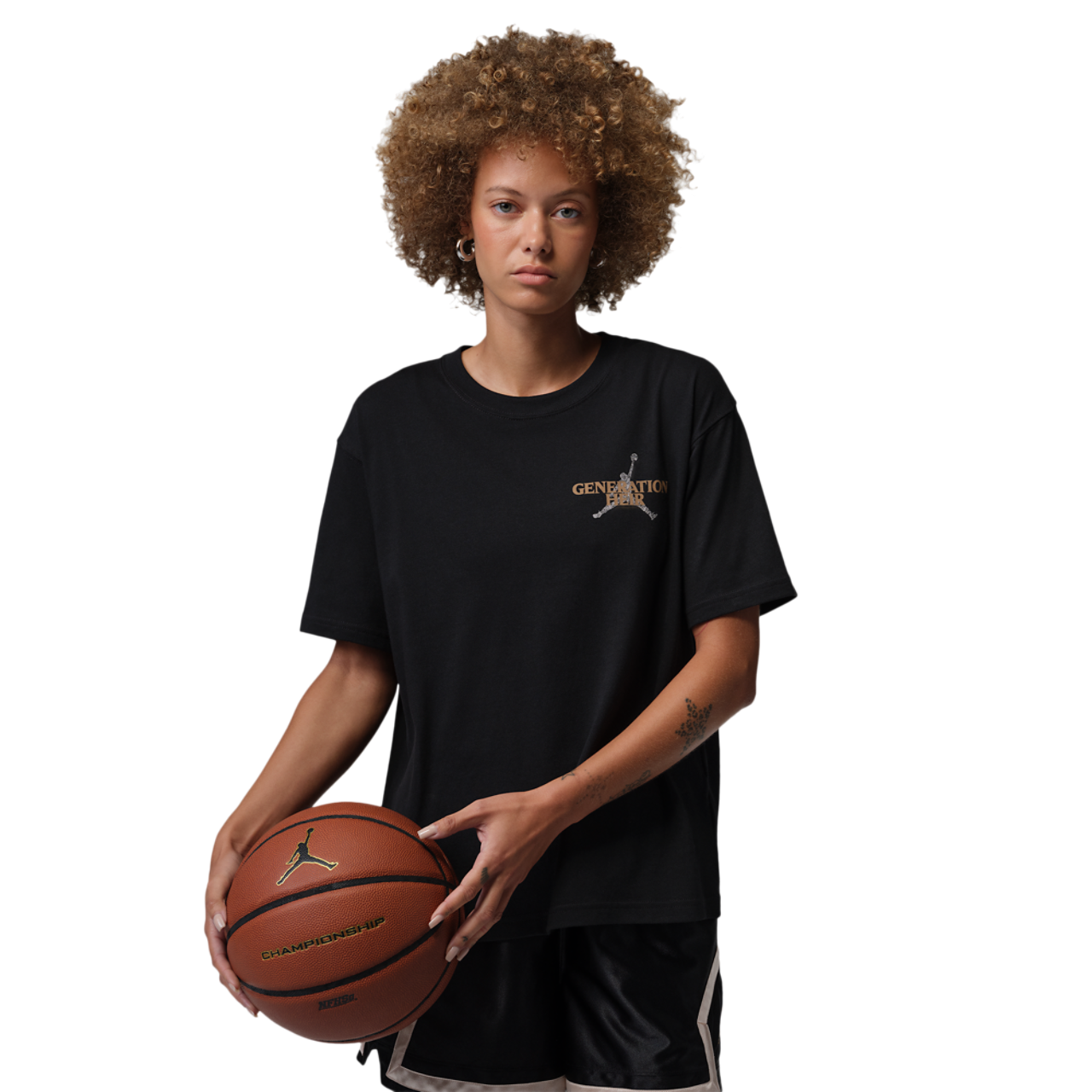 Jordan Sport Drifit SS Gfx Tee Image 1 of 4. Tap to open photo gallery.