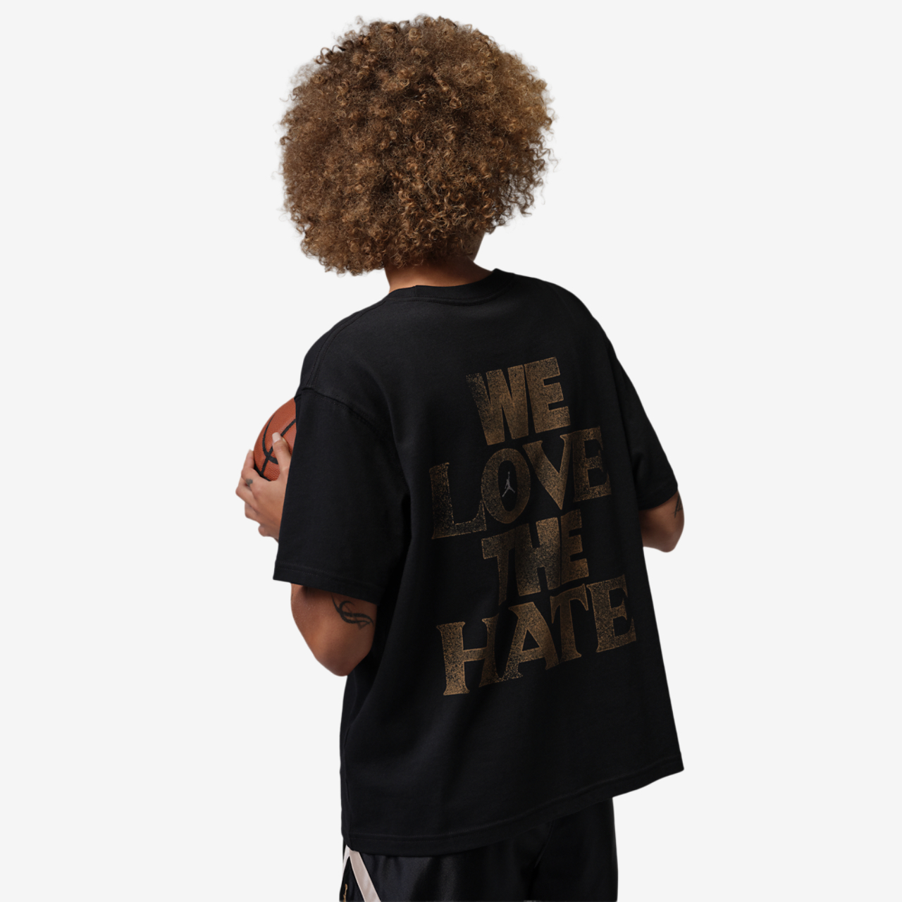 Jordan Sport Drifit SS Gfx Tee Image 2 of 4. Tap to open photo gallery.