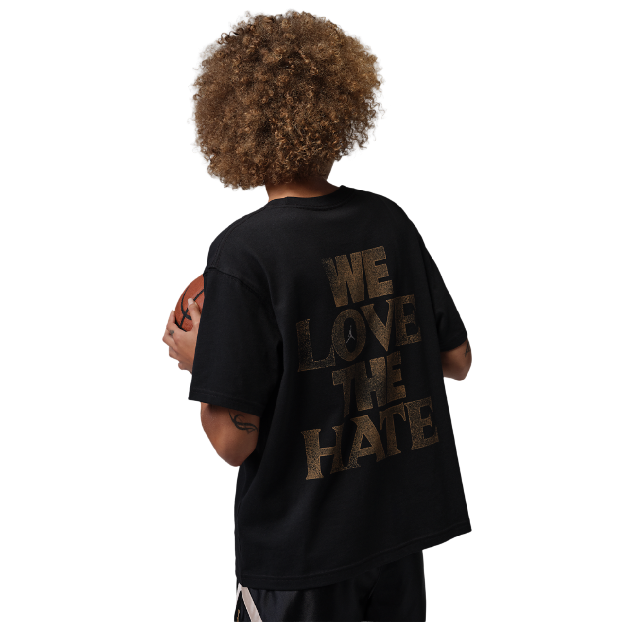 Jordan Sport Drifit SS Gfx Tee Image 2 of 4. Tap to open photo gallery.