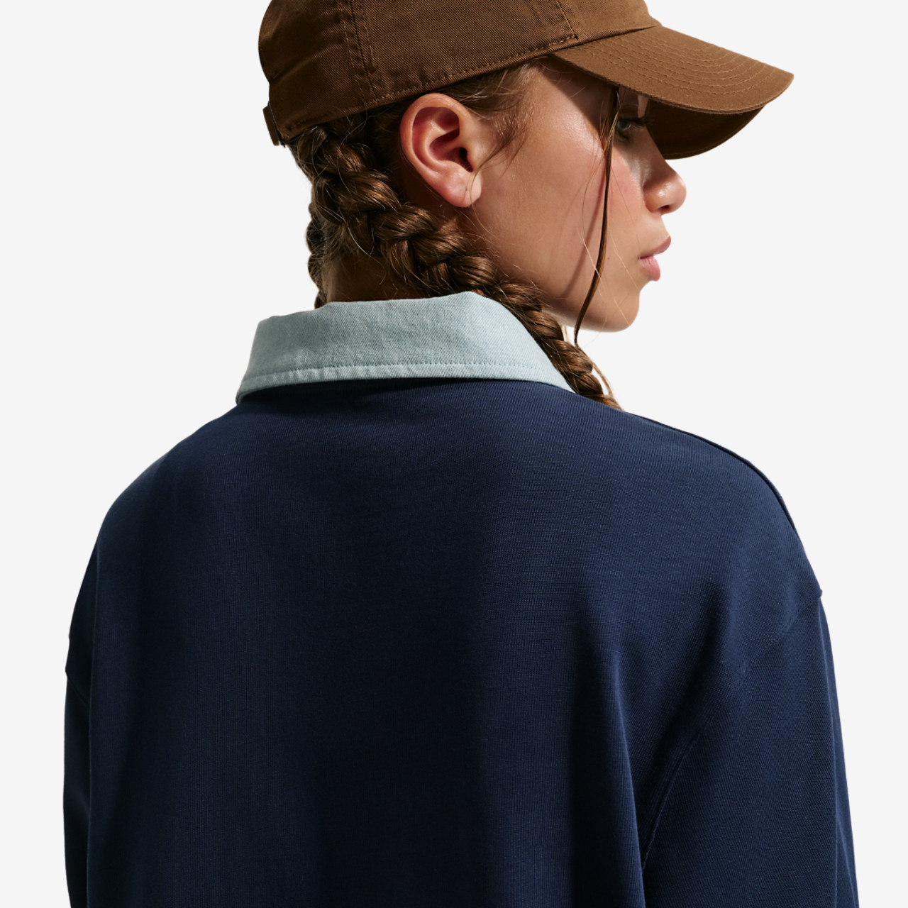 Nike NSW Pullover Long Sleeve Top Image 2 of 4. Tap to open photo gallery.