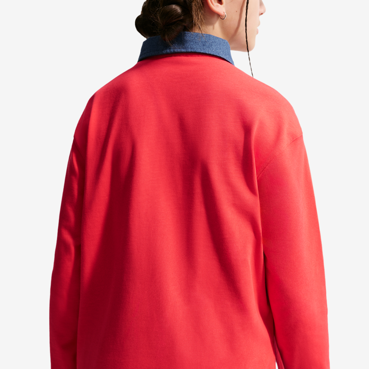 Nike NSW Pullover Long Sleeve Top Image 2 of 4. Tap to open photo gallery.