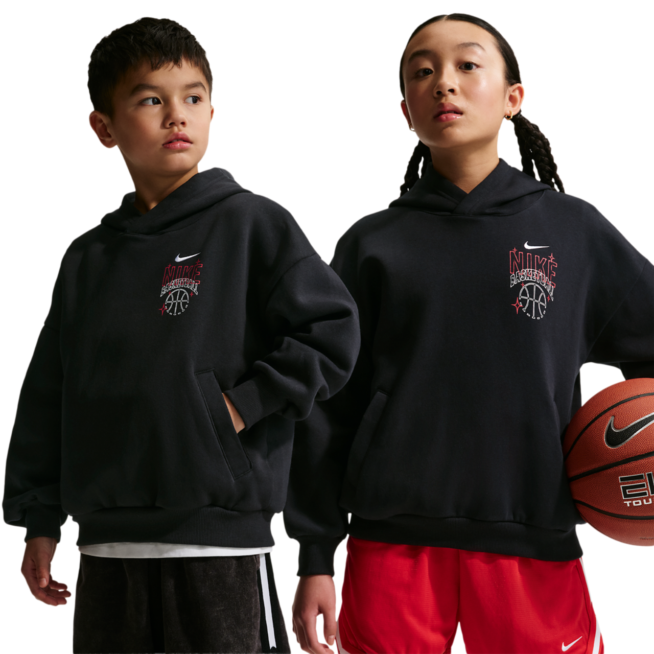 Nike Flc Oversized Hoodie Hbr Image 1 of 6. Tap to open photo gallery.