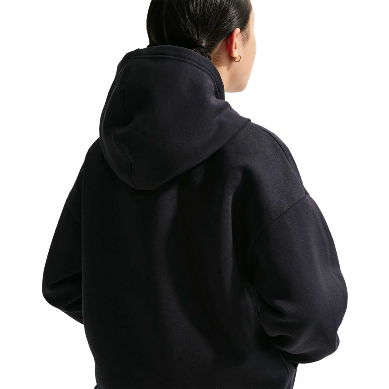 Nike Flc Oversized Hoodie Hbr Image 2 of 6. Tap to open photo gallery.