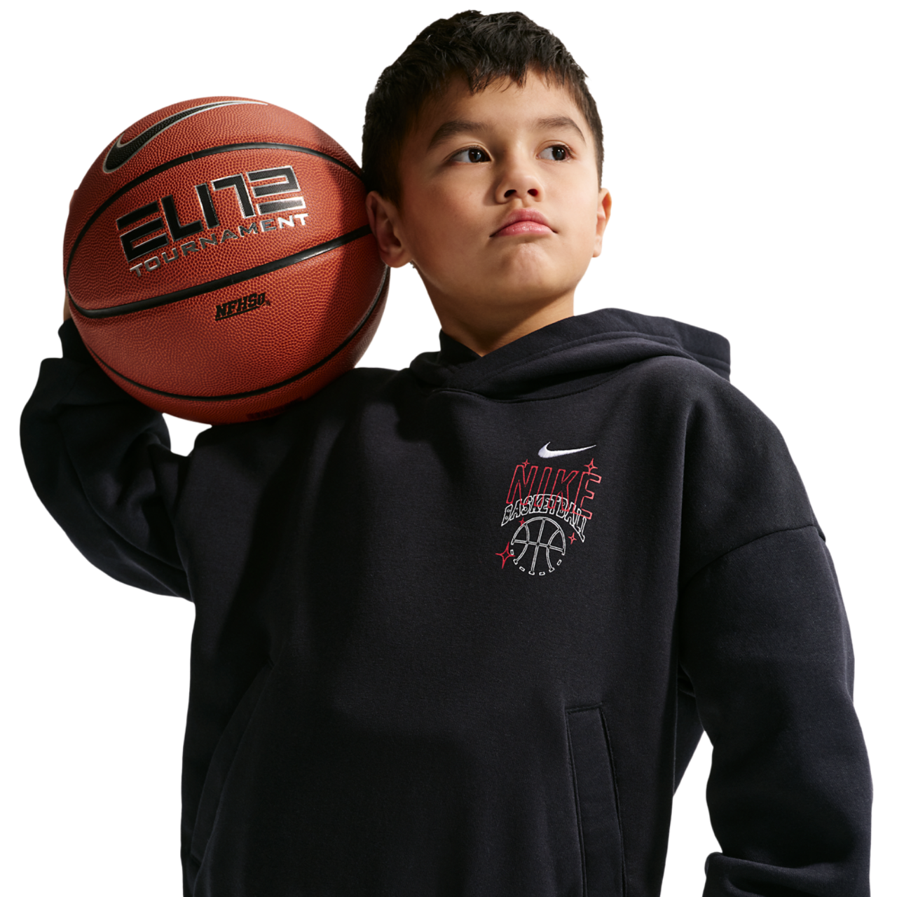 Nike Flc Oversized Hoodie Hbr Image 3 of 6. Tap to open photo gallery.