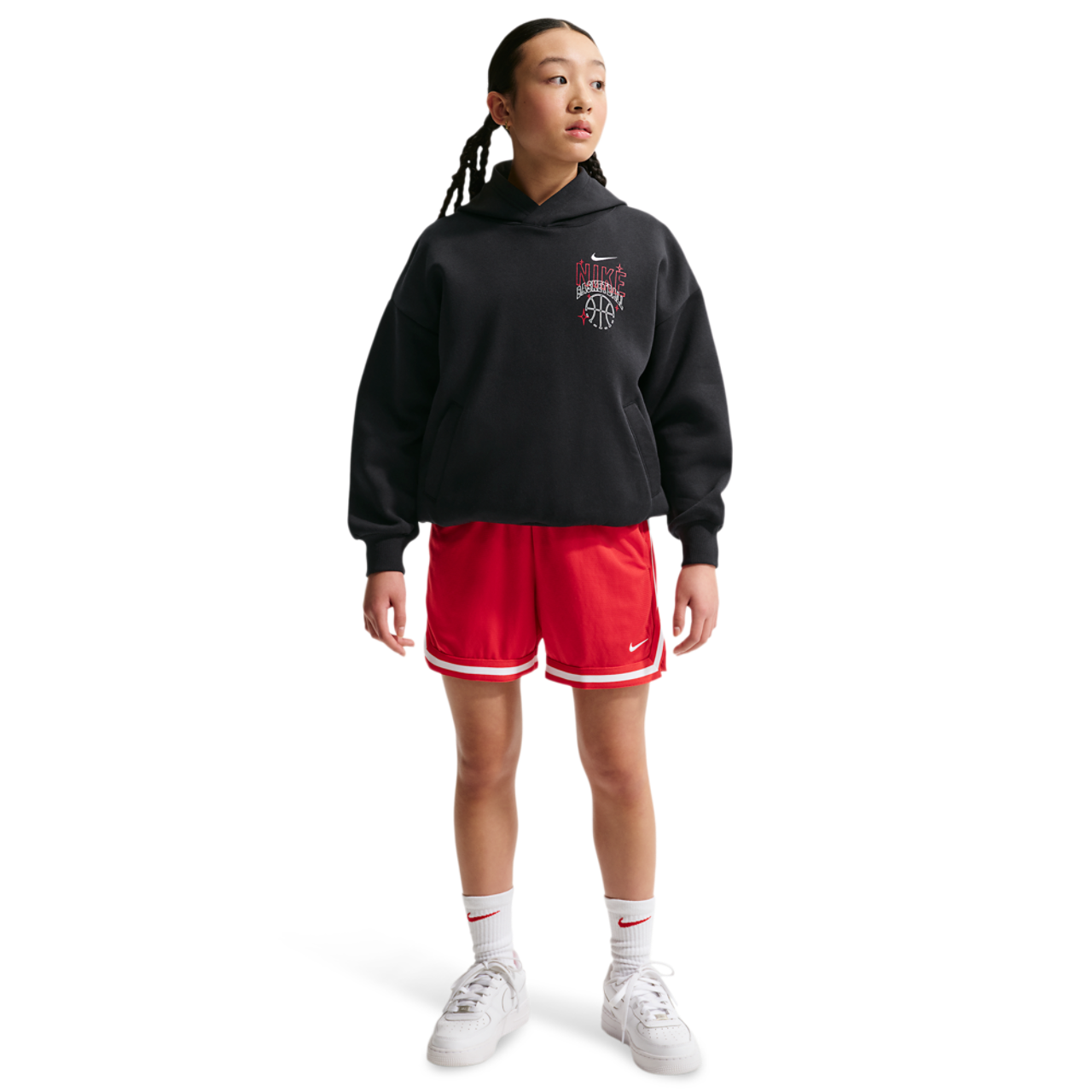 Nike Flc Oversized Hoodie Hbr Image 5 of 6. Tap to open photo gallery.