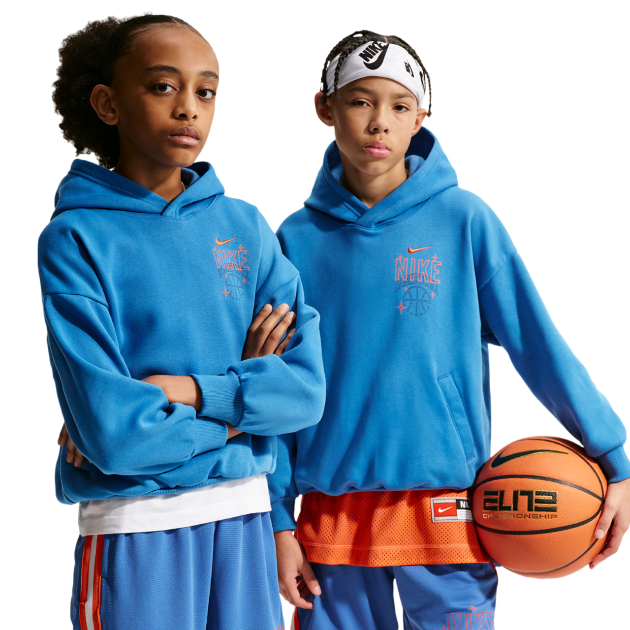 Nike Flc Oversized Hoodie Hbr Image 1 of 6. Tap to open photo gallery.