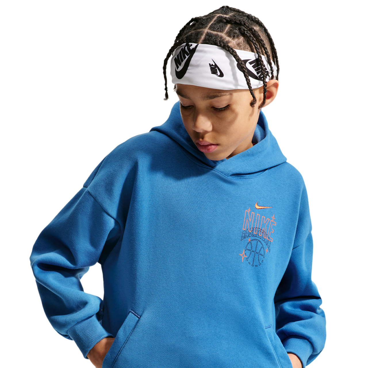 Nike Flc Oversized Hoodie Hbr Image 3 of 6. Tap to open photo gallery.