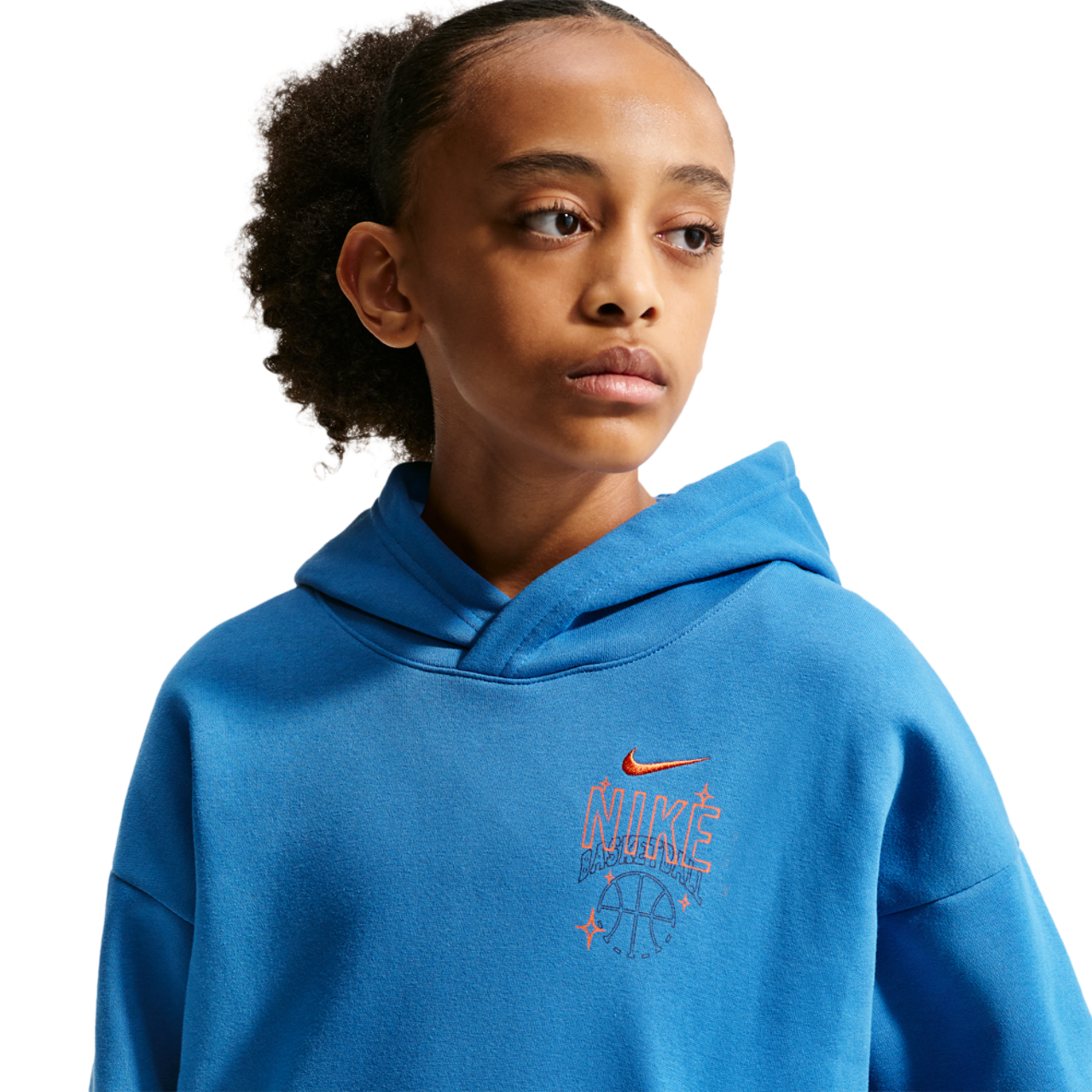 Nike Flc Oversized Hoodie Hbr Image 4 of 6. Tap to open photo gallery.