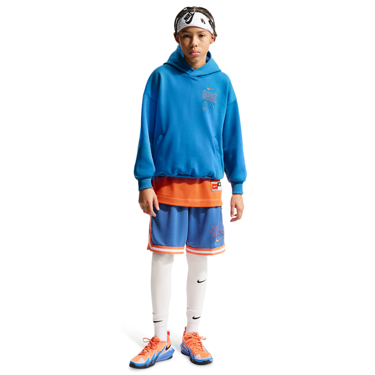 Nike Flc Oversized Hoodie Hbr Image 6 of 6. Tap to open photo gallery.