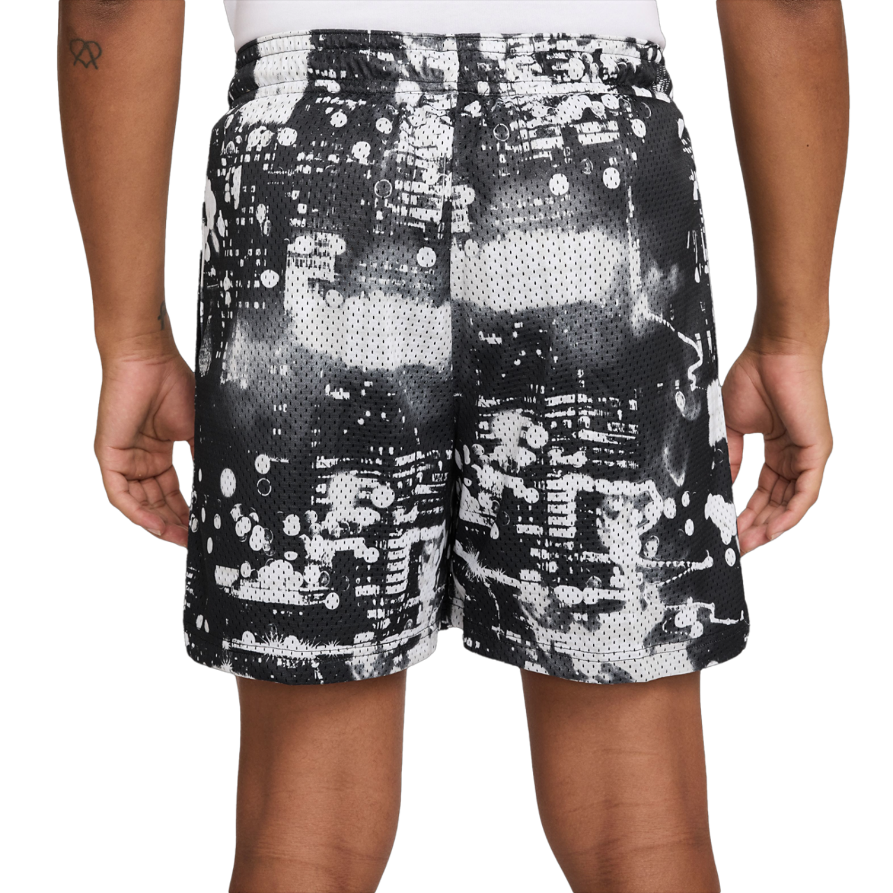 Nike Dri-FIT SI Practice Mesh AOP 5" Shorts Image 2 of 4. Tap to open photo gallery.