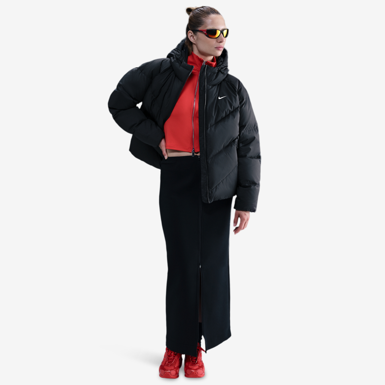 Nike NSW Downfill Windpuffer V2 Image 4 of 5. Tap to open photo gallery.