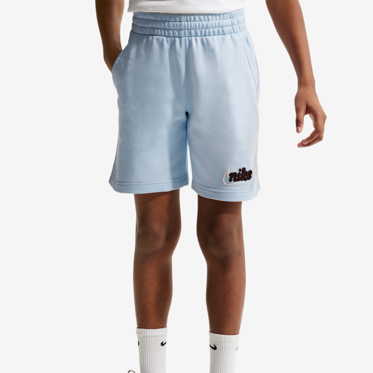 Nike NSW Club French Terry Short Image 1 of 4. Tap to open photo gallery.
