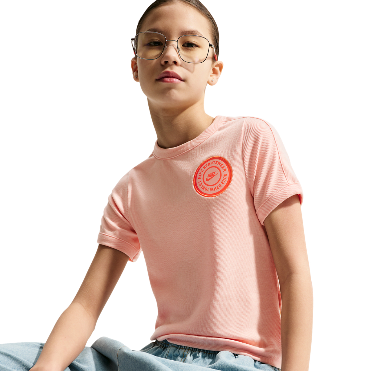 Nike NSW Short Sleeve Rip Top Image 3 of 5. Tap to open photo gallery.