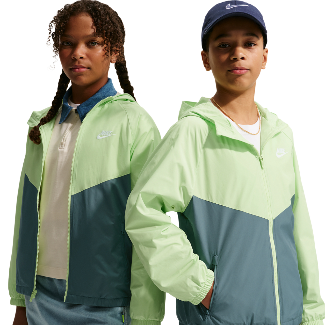 Nike Windrunner Hooded Jacket Image 1 of 6. Tap to open photo gallery.