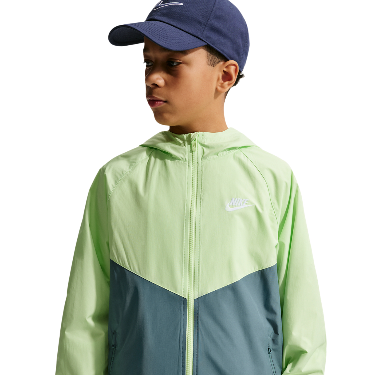 Nike Windrunner Hooded Jacket Image 3 of 6. Tap to open photo gallery.