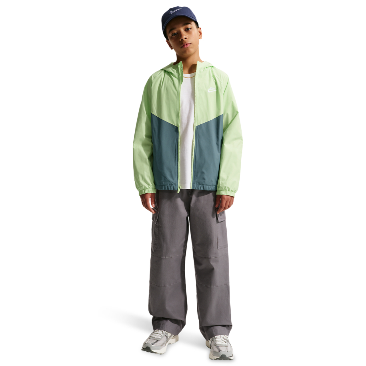 Nike Windrunner Hooded Jacket Image 5 of 6. Tap to open photo gallery.