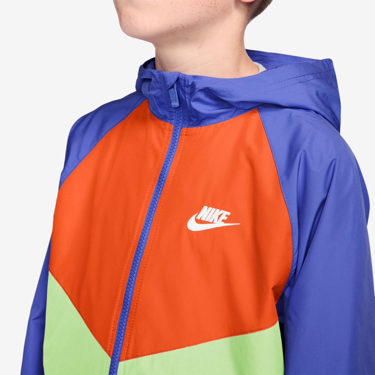 Nike Windrunner Hooded Jacket Image 3 of 3. Tap to open photo gallery.