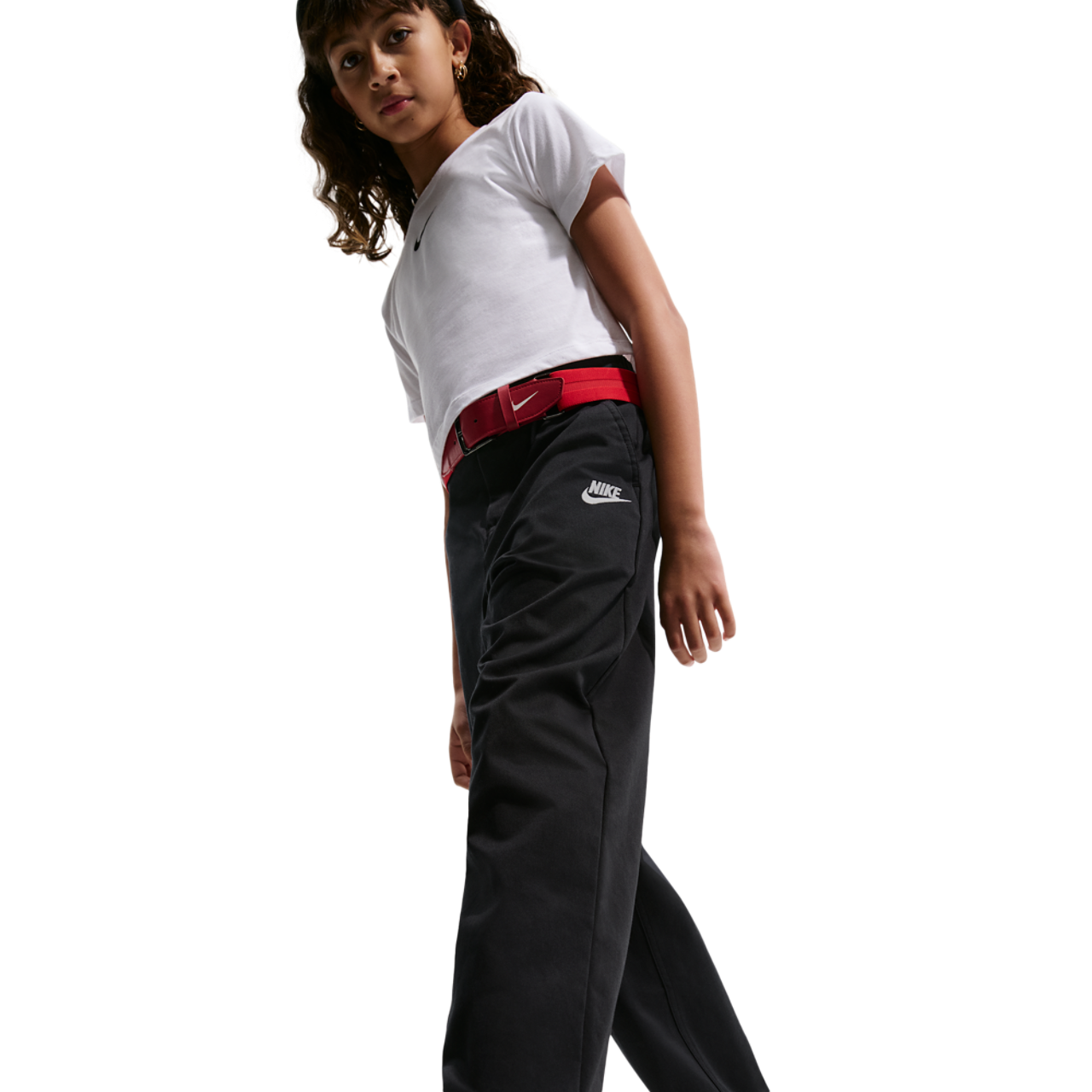 Nike NSW Club Woven Everyday Pant Image 5 of 6. Tap to open photo gallery.