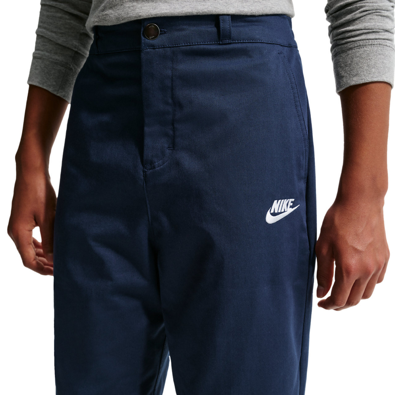 Nike NSW Club Woven Everyday Pant Image 1 of 6. Tap to open photo gallery.