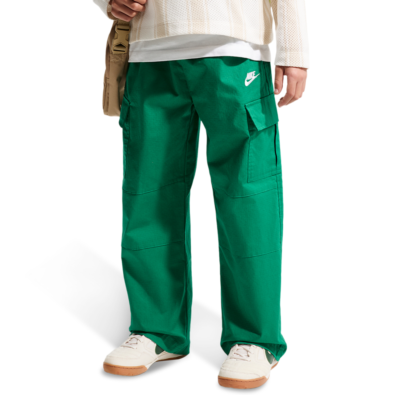 Nike NSW Club Woven Cargo Pants Image 1 of 7. Tap to open photo gallery.