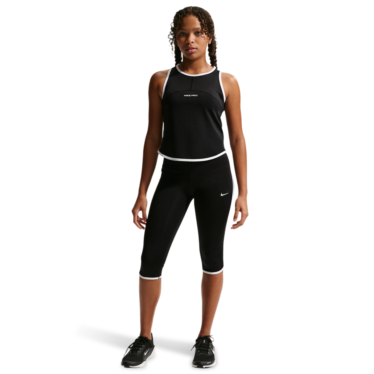 Nike Pro DriFit Capri Sport Pack Image 3 of 4. Tap to open photo gallery.