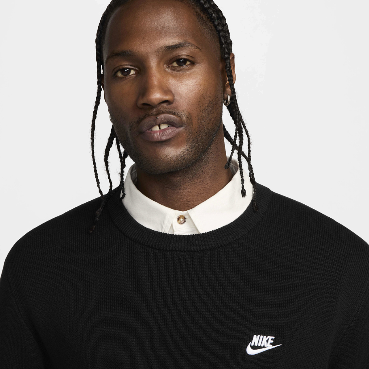 Nike Club Crew Sweater Image 3 of 3. Tap to open photo gallery.