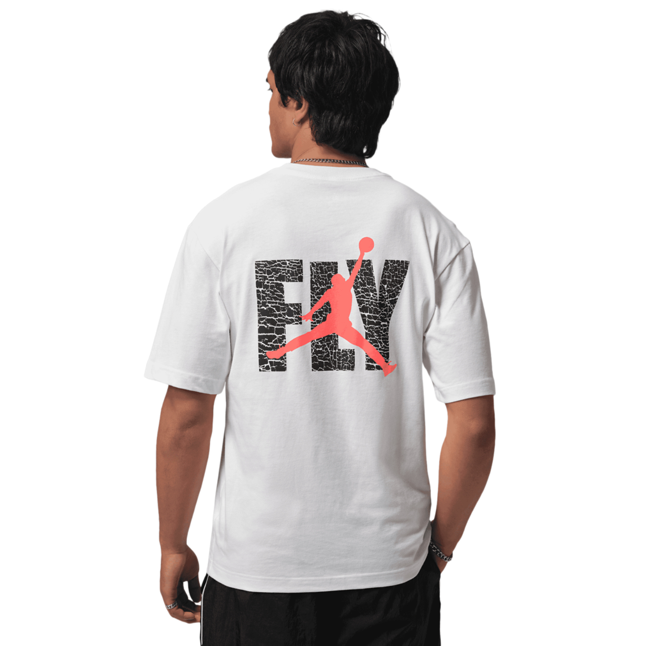 Jordan ELE Graphic Short Sleeve Crew Image 2 of 6. Tap to open photo gallery.