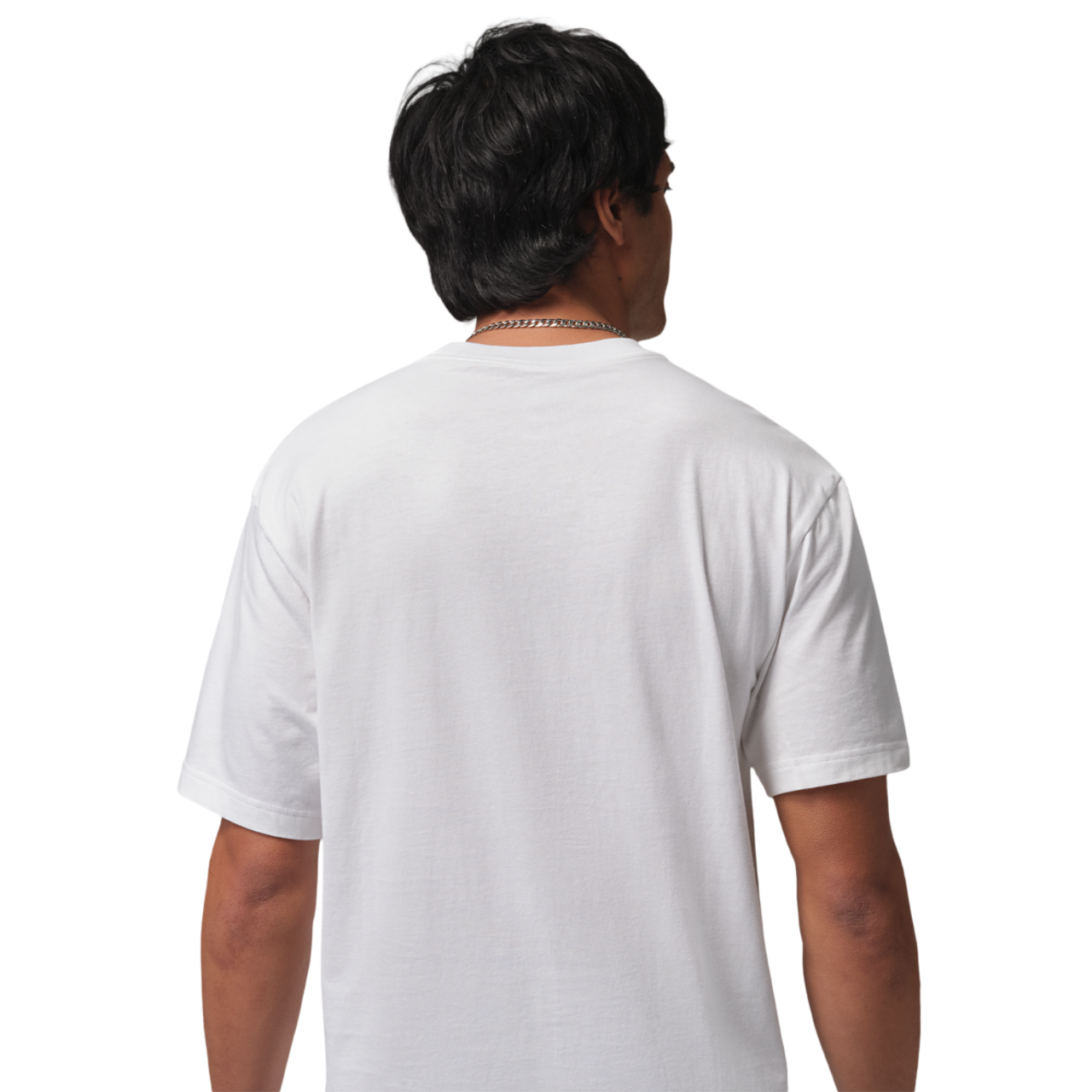 Jordan Sneaker Patch Short Sleeve Crew Image 2 of 4. Tap to open photo gallery.