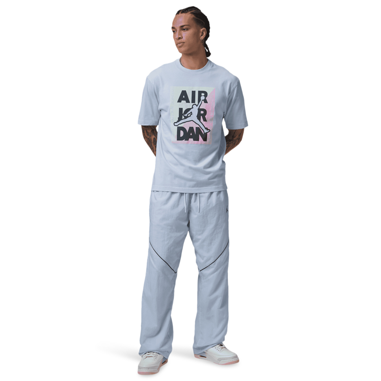 Jordan HBR Jumpman Graphic Short Sleeve Crew Image 5 of 5. Tap to open photo gallery.