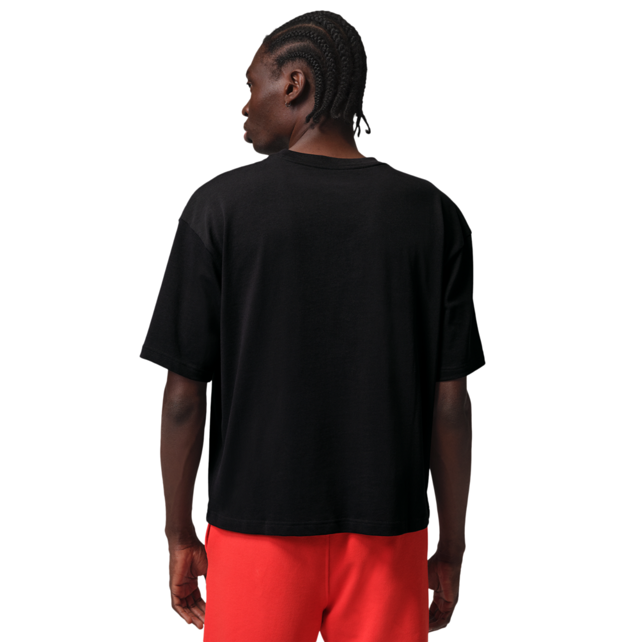 Jordan Flight Essential Boxy Graphic Short Sleeve Crew Image 2 of 4. Tap to open photo gallery.
