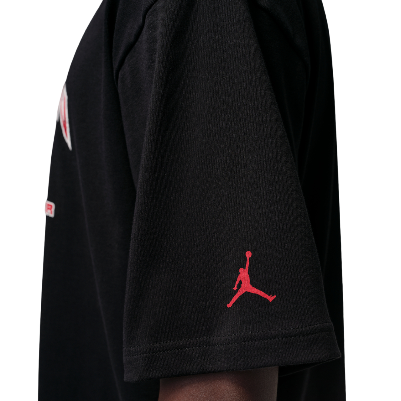 Jordan Flight Essential Boxy Graphic Short Sleeve Crew Image 4 of 4. Tap to open photo gallery.