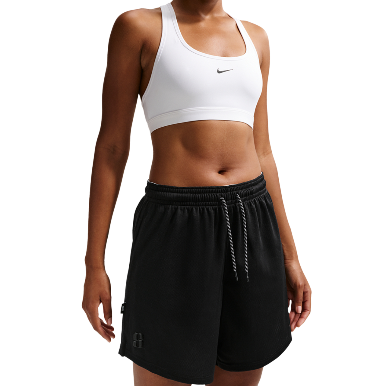 Nike Dri-FIT Sabrina Sig Reversible Shorts Image 3 of 6. Tap to open photo gallery.
