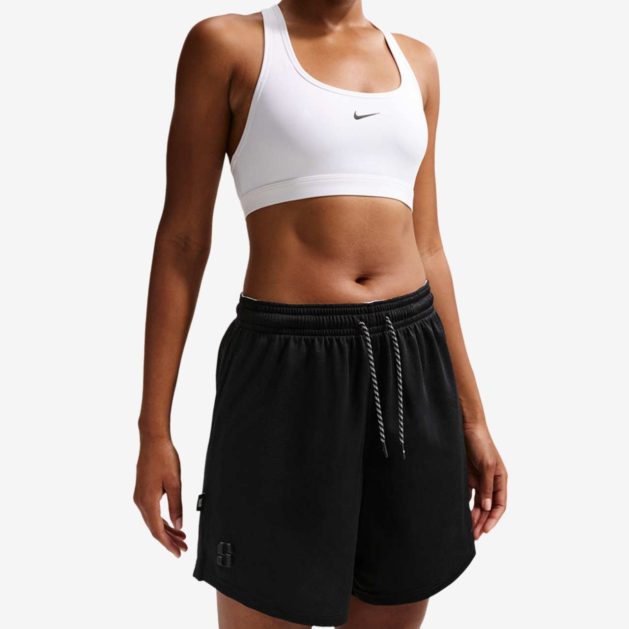 Nike Dri-FIT Sabrina Sig Reversible Shorts Image 3 of 6. Tap to open photo gallery.