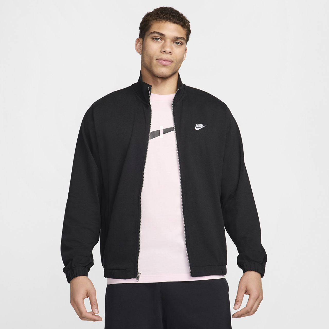 Nike Club Knit Jacket Image 1 of 3. Tap to open photo gallery.