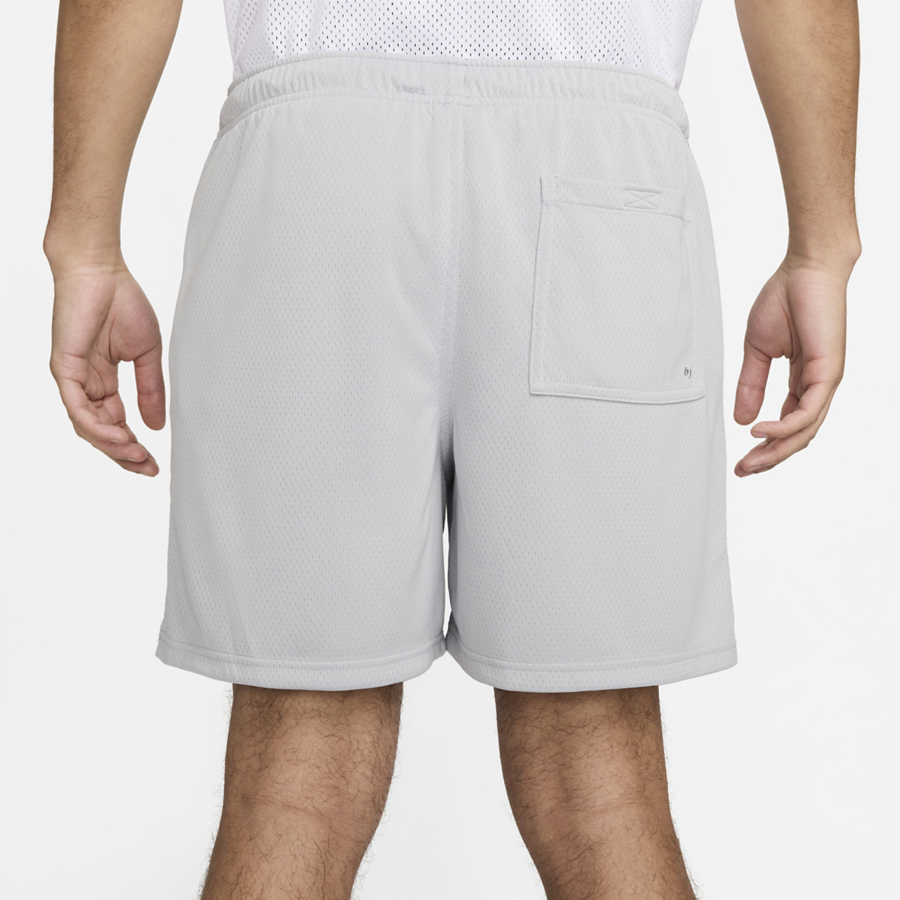 Nike Club Flow Mesh Shorts Image 2 of 5. Tap to open photo gallery.
