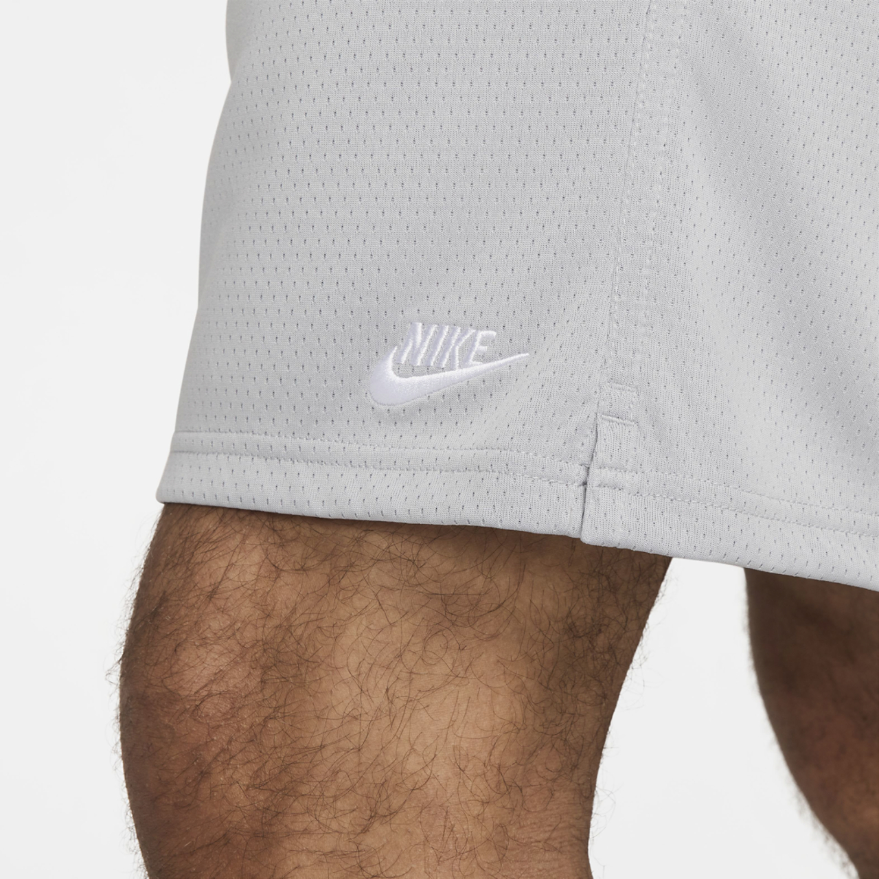 Nike Club Flow Mesh Shorts Image 4 of 5. Tap to open photo gallery.