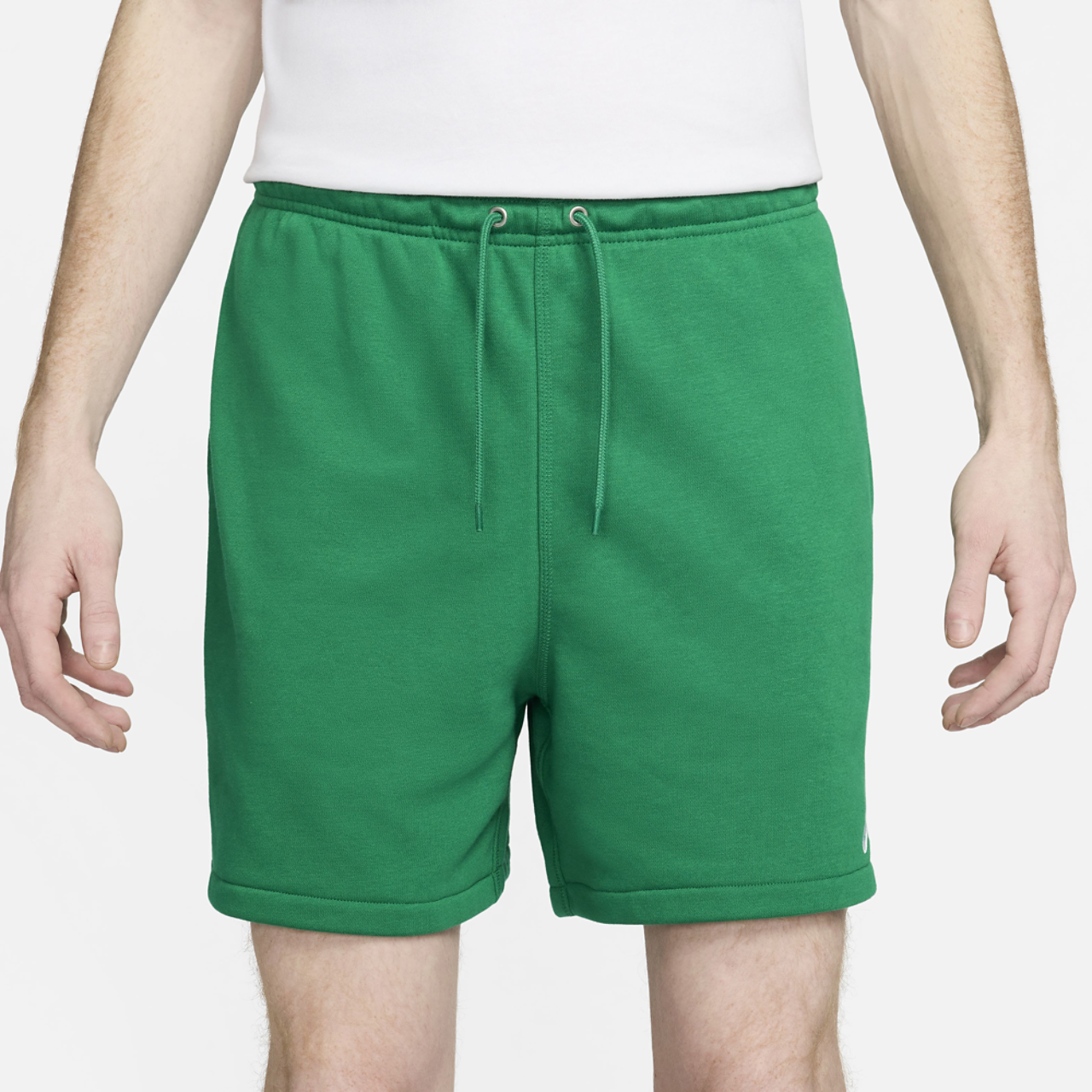 Nike Club Flow French Terry Shorts Image 1 of 2. Tap to open photo gallery.