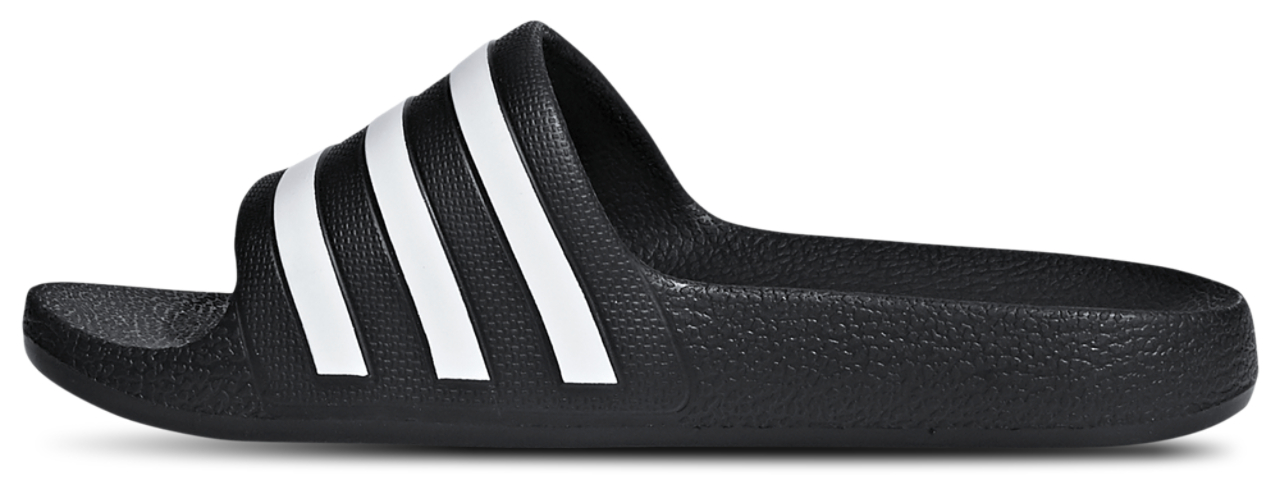 adidas Adilette Aqua Slides Image 3 of 12. Tap to open photo gallery.