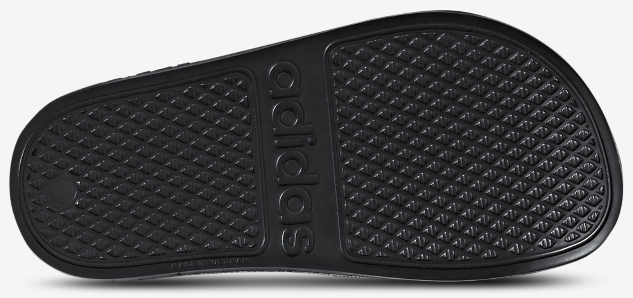 adidas Adilette Aqua Slides Image 6 of 12. Tap to open photo gallery.