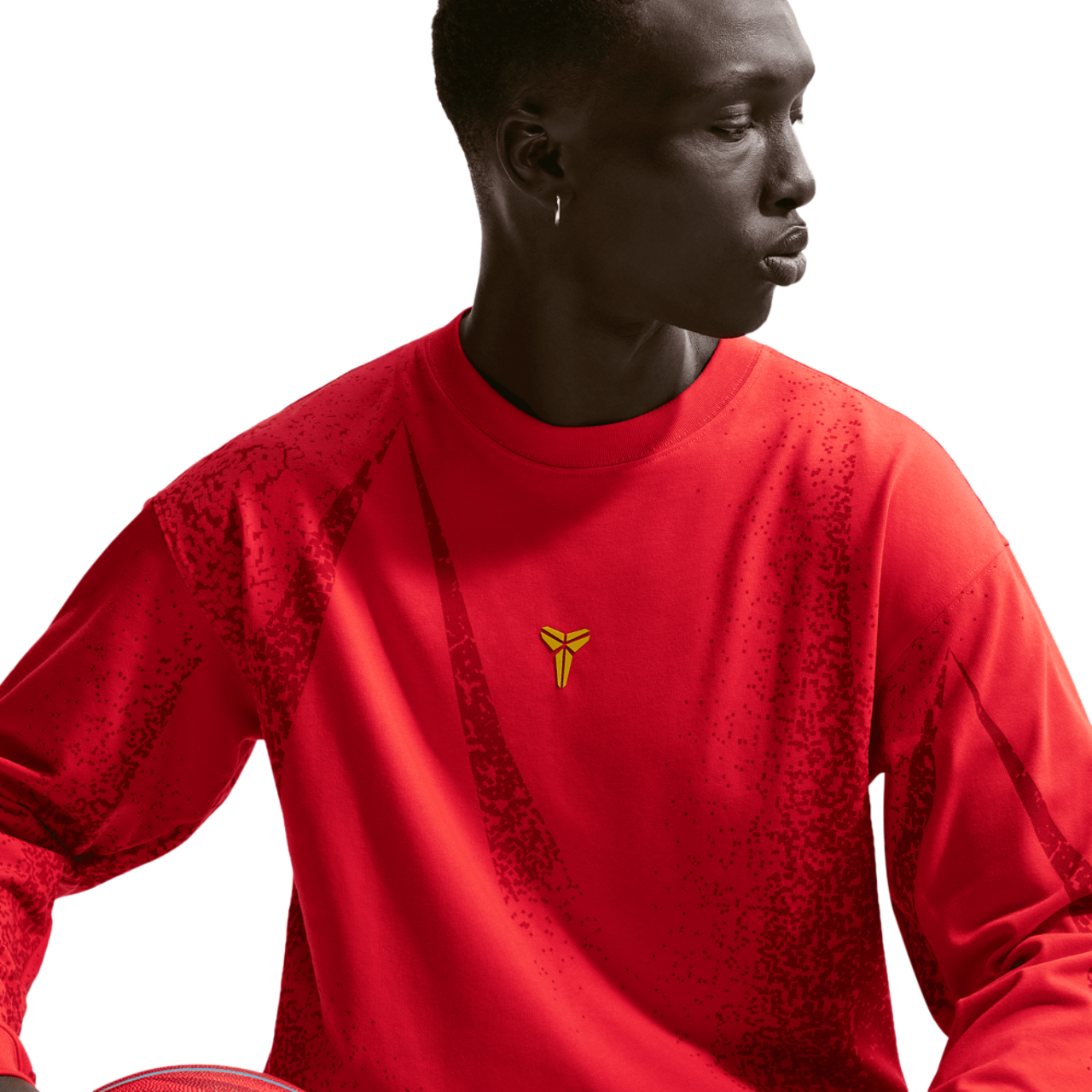 Nike Kobe Dri-FIT M90 Long Sleeve T-Shirt Image 5 of 7. Tap to open photo gallery.