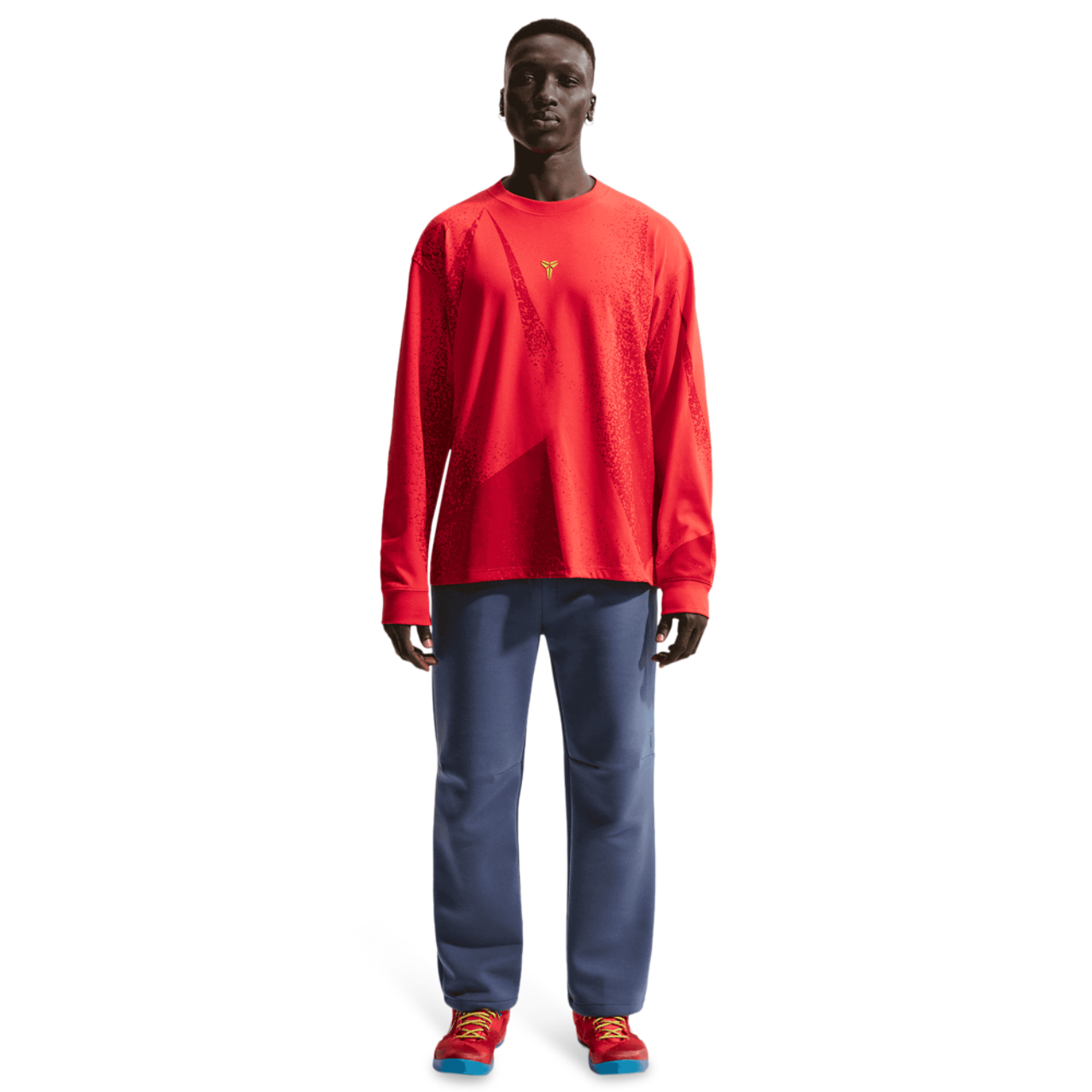 Nike Kobe Dri-FIT M90 Long Sleeve T-Shirt Image 6 of 7. Tap to open photo gallery.