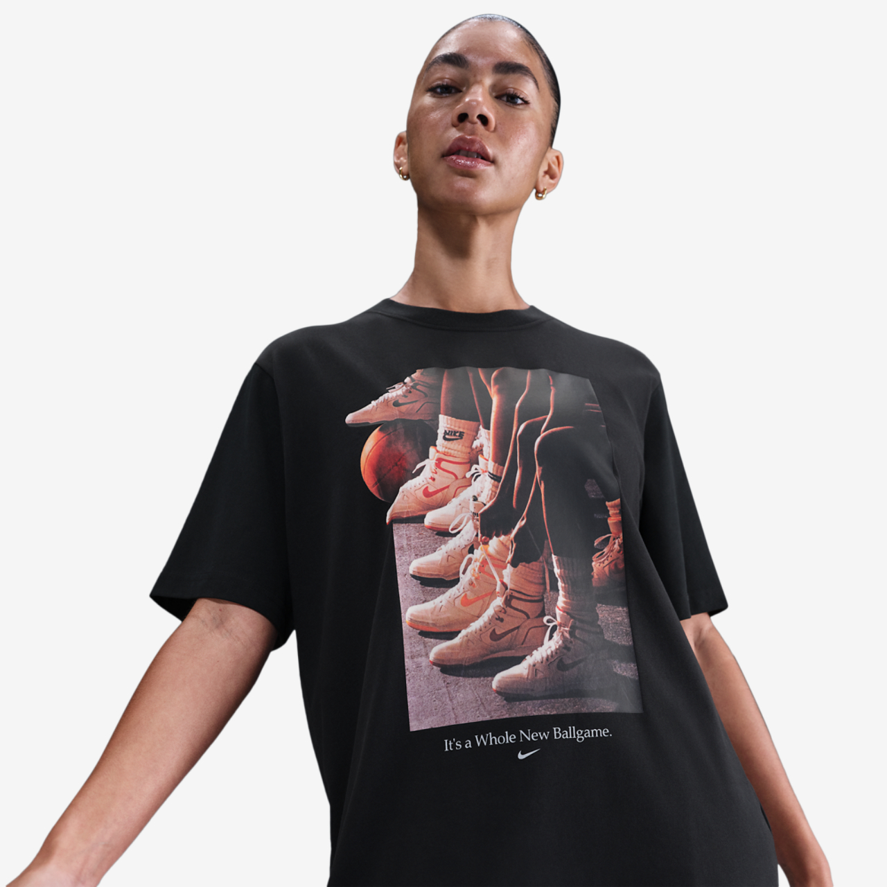 Nike Dri-FIT BB Photo Tee Image 1 of 3. Tap to open photo gallery.