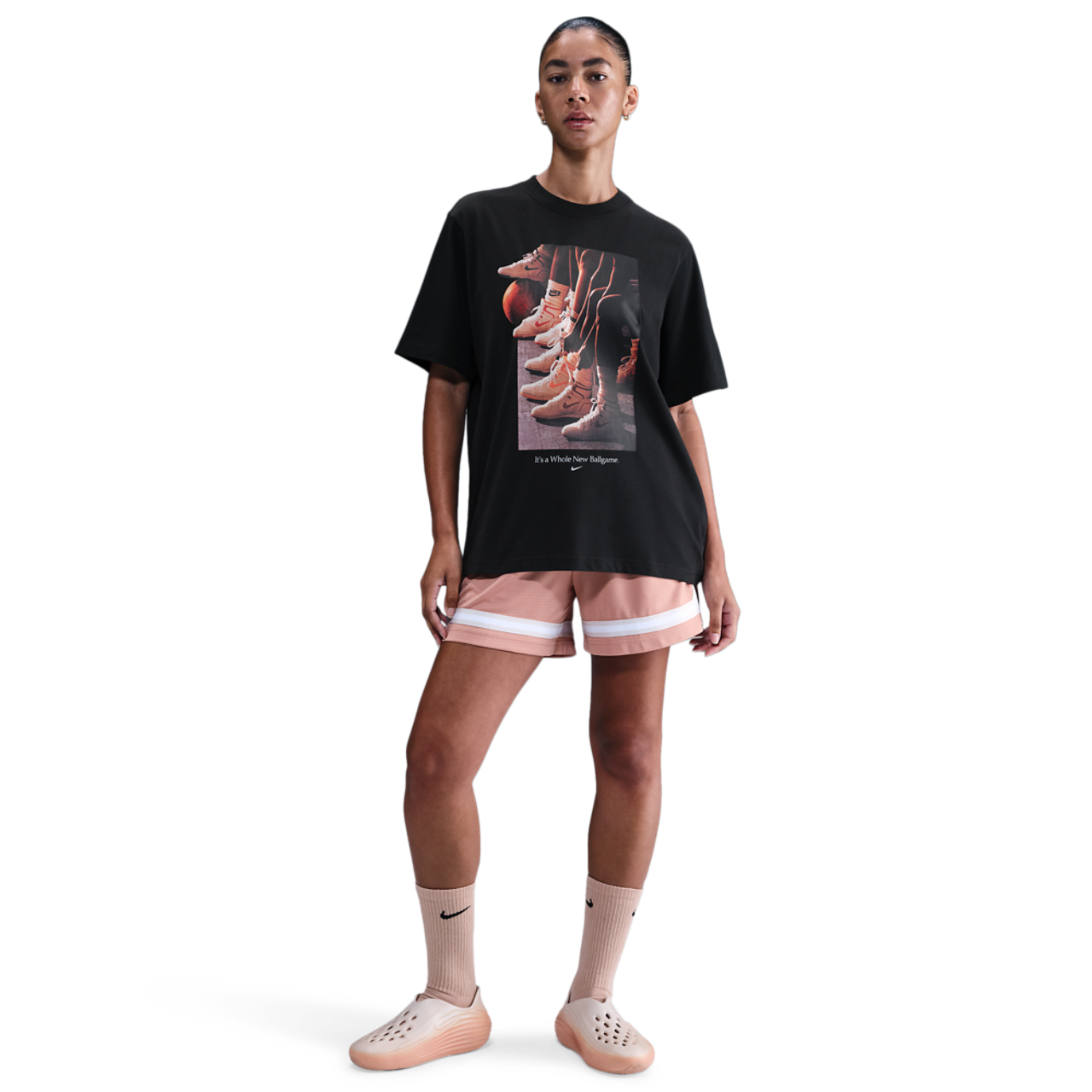 Nike Dri-FIT BB Photo Tee Image 3 of 3. Tap to open photo gallery.