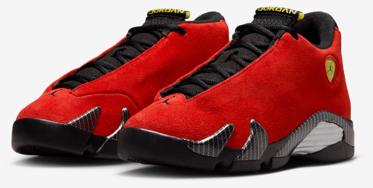 Jordan Air Jordan 14 Retro V2 Image 6 of 8. Tap to open photo gallery.