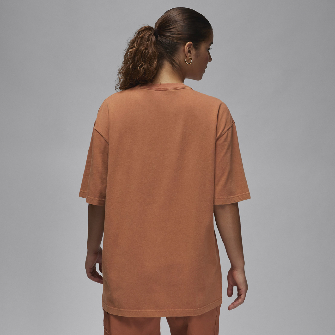 Jordan Graphic Oversized T-Shirt  Image 2 of 2. Tap to open photo gallery.