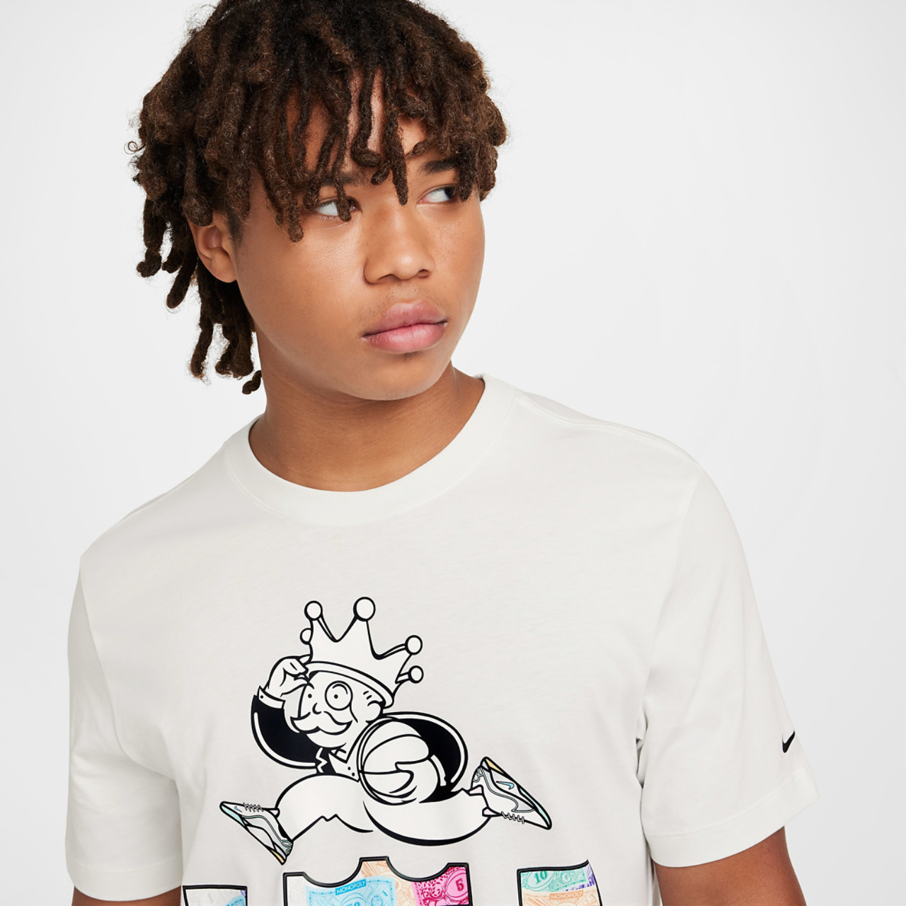 Nike LBJ T-Shirt-Monopoly Image 3 of 6. Tap to open photo gallery.
