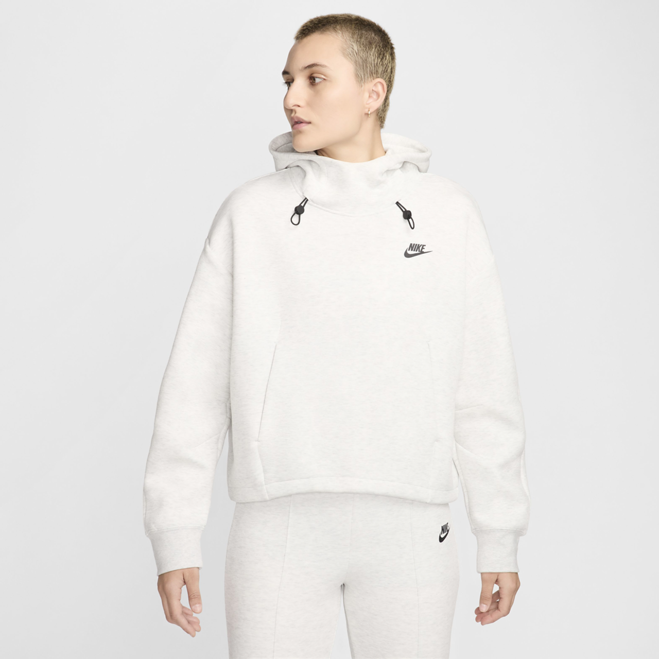 Nike NSW Tech Fleece OS Hoodie Image 1 of 5. Tap to open photo gallery.