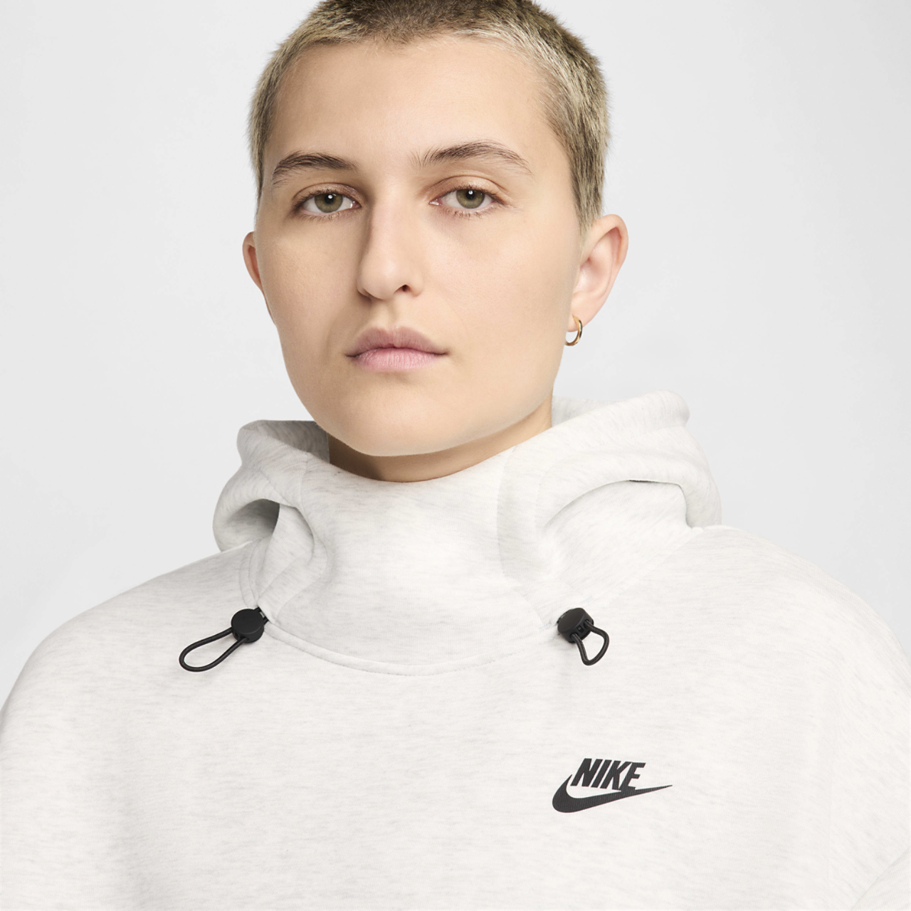 Nike NSW Tech Fleece OS Hoodie Image 3 of 5. Tap to open photo gallery.