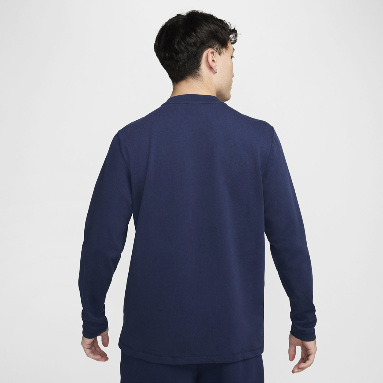 Nike Club LS Henley Image 2 of 2. Tap to open photo gallery.